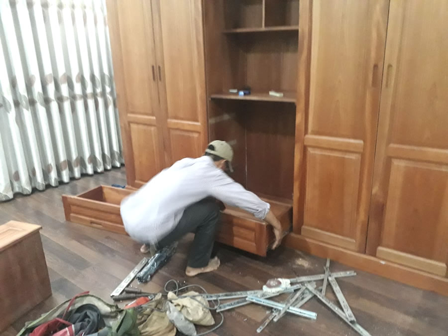 Dịch vụ tháo lắp đồ gỗ nội thất tại nhà TP Vinh Nghệ An